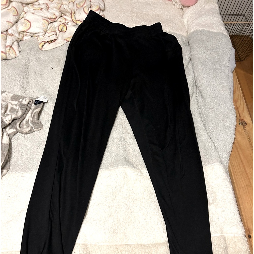 Black joggers